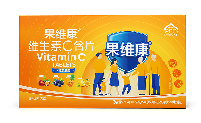 全家共享装，“3+1”隆重上市（280粒装）